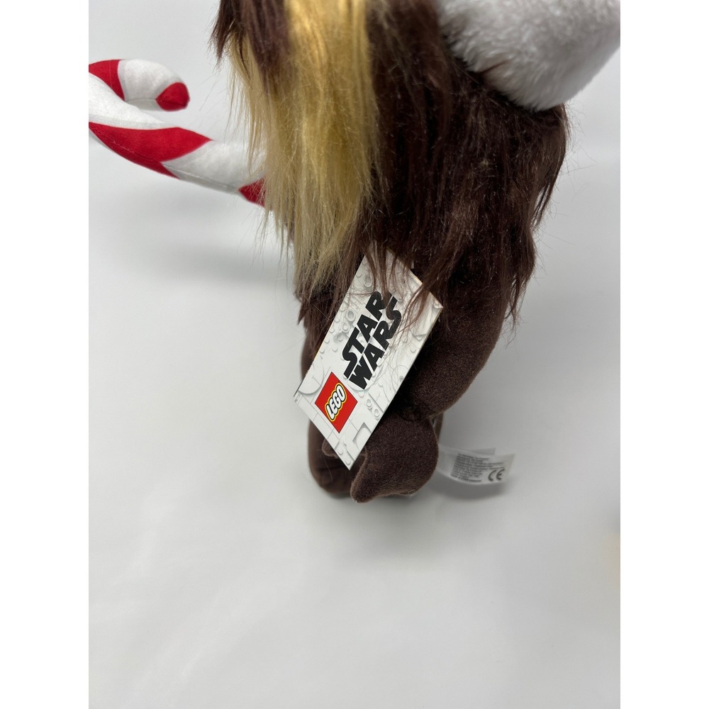 LEGO Star Wars Chewbacca Holiday Santa Hat Candy Cane Plush Wookiee 2020 NWT‎ - Picture 5 of 12
